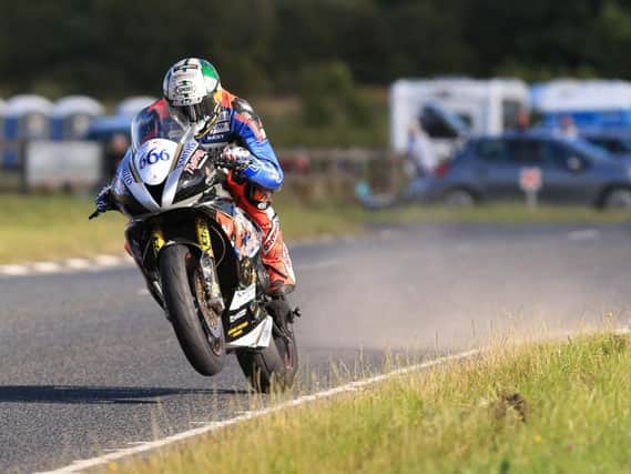 Peter Hickman made it two wins from two starts at the MCE Ulster Grand Prix with victory in the first Superport race.