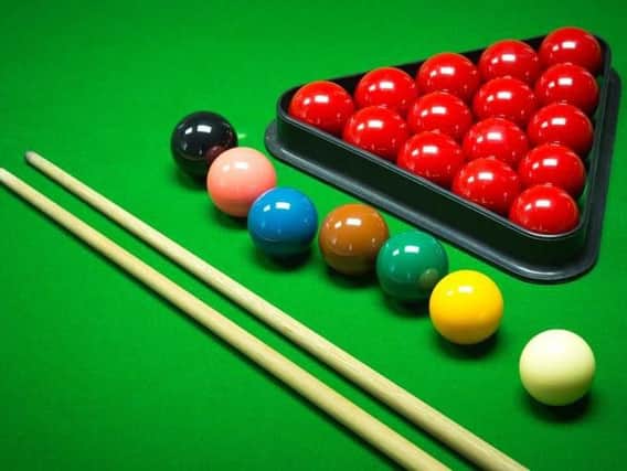 It's a big week ahead for local snooker.