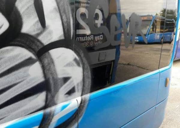 Buses vandalised in Craigavon