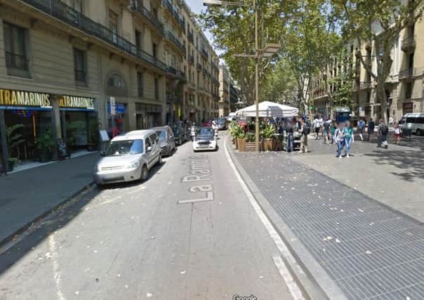 Las Ramblas in Barcelona. (Photo: Google Maps)