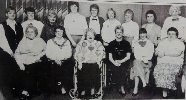 The members of Portrush Royal British Legion Women's Section who celebrated their 50th anniversary in 1993.
