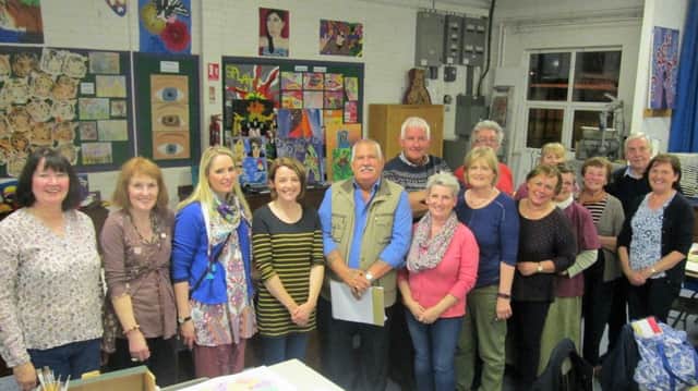 The Antrim Art Club new term has just got underway this week in Parkhall Integrated College Artrooms 12 Steeple Rd Antrim and  new artists are welcome.