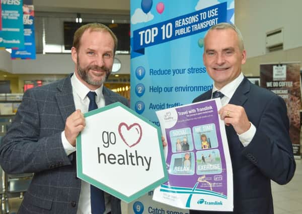 Translink and charity partner Action Mental Health have launched a new campaign focussing on the health and social benefits of using public transport for the daily commute.