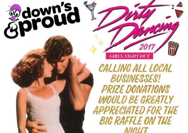 Dirty Dancy night in aid of Downs and Proud