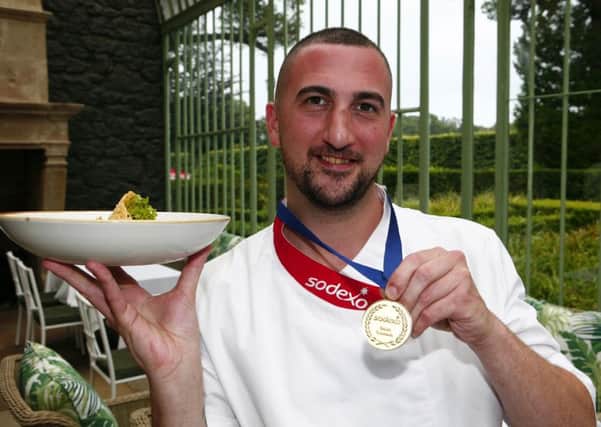Nicky Reid from Lisburn, executive chef for Sodexo at Almac, Craigavon.