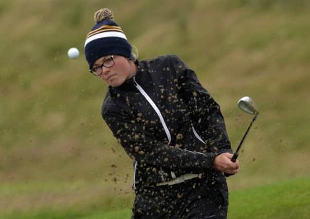 Annabel Wilson won the 2015 Irish Girl's Close Amateur Championship at Galway Bay Golf Club. Picture by Pat Cashman