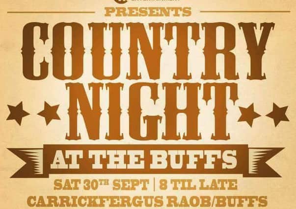 Country night at the Buffs Club.  INCT 39-752-CON
