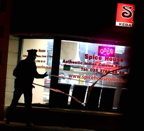 Shots were fired in Ballymoney on Friday night. Picture: Kevin McAuley/McAuley Multimedia