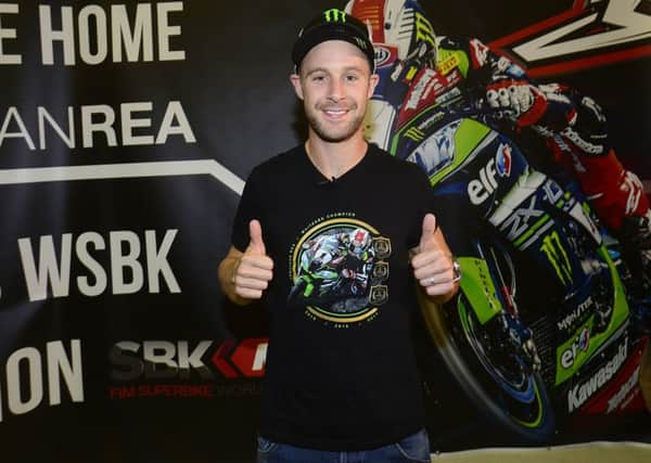 PACEMAKER BELFAST  01- October - 2017:
World Superbike champion Jonathan Rea returns home to Northern Ireland to a hero's welcome this evening. Family and fans where at the airport to greet the 3 time world champion.
Picture By: Arthur Allison/Pacemaker Press