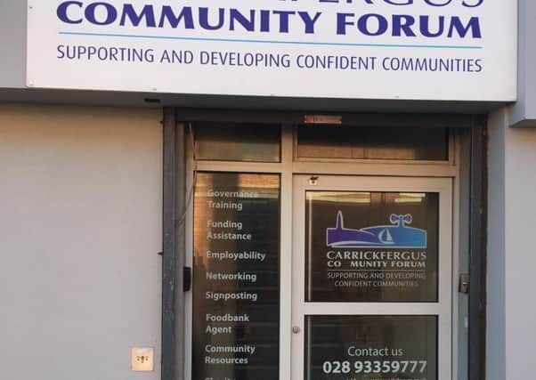 Carrickfergus Community Forum is now based at Lancasterian Street.
