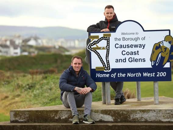Tommy Bridewell (left) and Richard Cooper are set to make their debuts at the North West 200 in 2018.