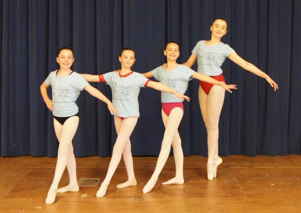 Ballerinas - Ellie McCausland, Beth Thornton, Katy Gunning, and Rebecca Runchman.