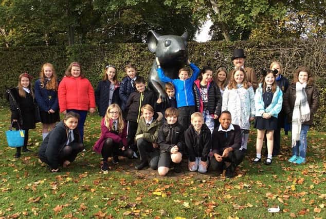 Alloway & Balnamore pupils visit the Robert Burns Birthplace Museum.