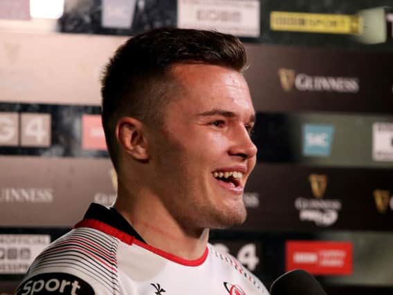 Ulster and Ireland winger Jacob Stockdale