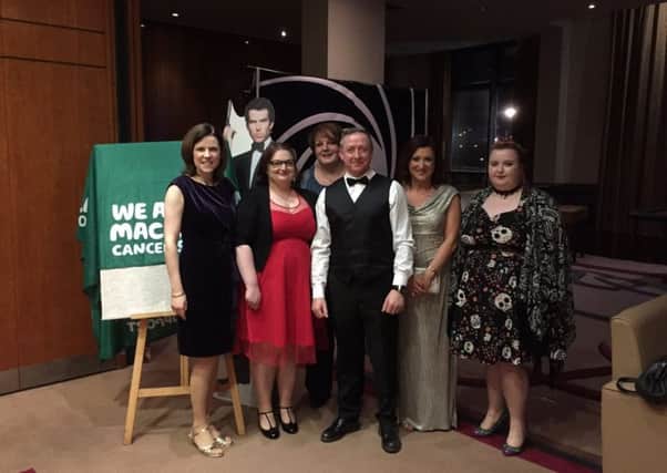 Fujitsu team members from its Belfast and Derry~Londonderry office gathered at the City Hotel for a James Bond themed gala evening in aid of Macmillan Cancer Support.