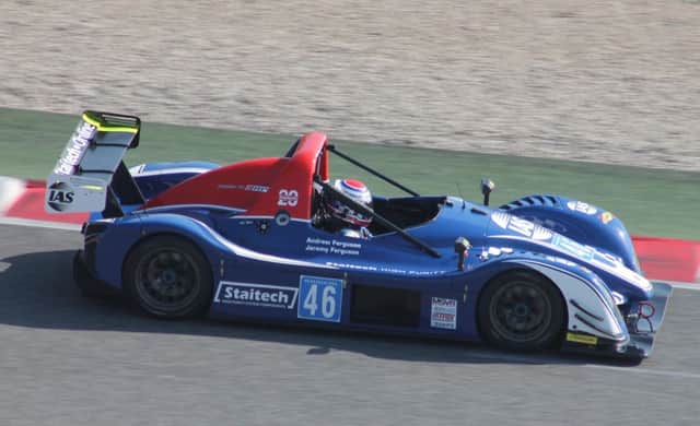 RAW Motorsport driver Andrew Ferguson in action in the final round