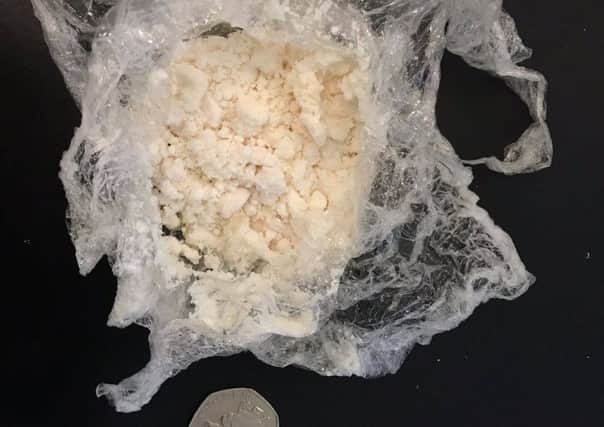 Suspected cocaine found in Lurgan