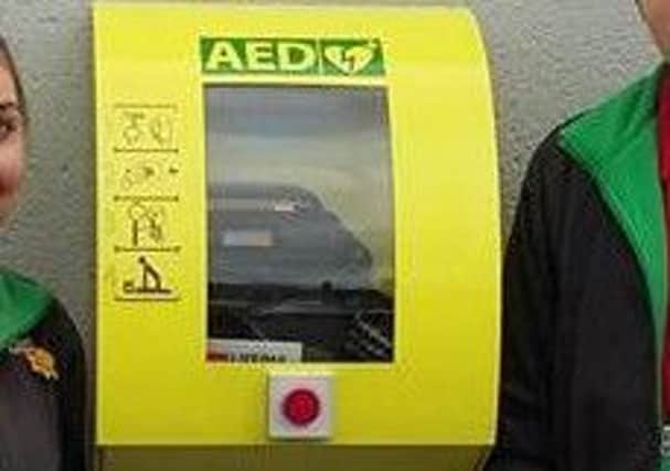 Defibrillator stolen from Lurgan store