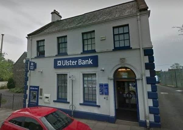 Ulster Bank, Main Street, Moira. Pic by Google
