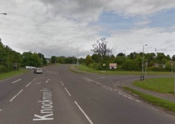 The Knockmore Road/Ballinderry Road junction. Pic by Google